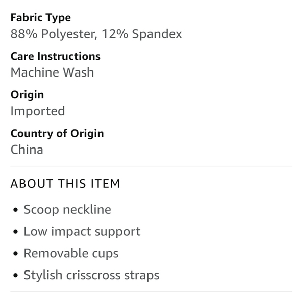 Soybu Levity Sports Bra Glow/Storm Heather Size XS - Picture 3 of 7